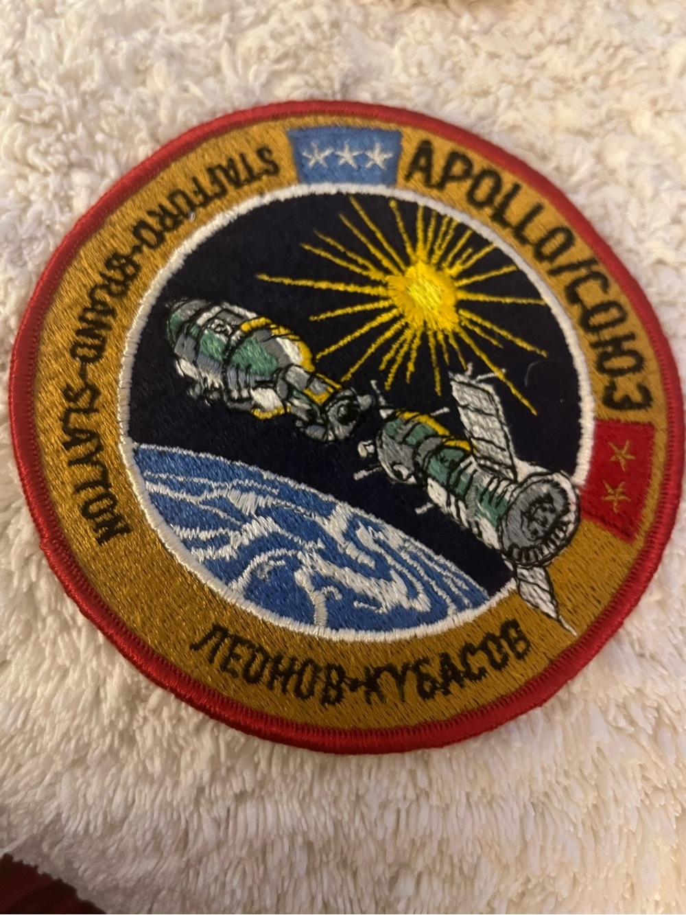 A collection of 4 embroidered NASA mission patches. See description for details. - Picture 2 of 5
